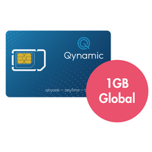 Q-Travel incl. 1GB data for Zone Global, Q-SIM, Qynamic, Qynamic  - Qynamic
